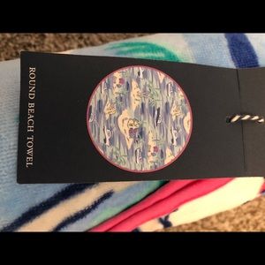 Round beach towel from vines vines for target